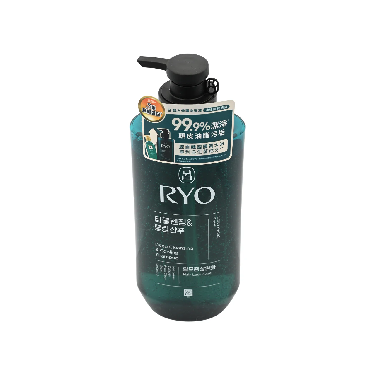 Ryo Deep Cleansing & Cooling Shampoo 480ml - Image 3