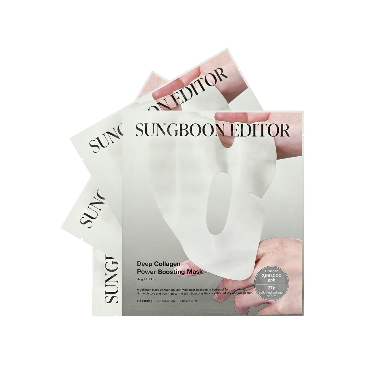Sungboon Editor Collagen Power Boosting Mask 4pcs x2 - Image 6