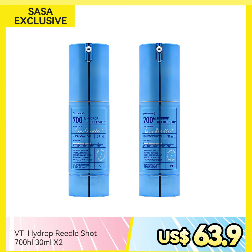 VT Hydrop Reedle Shot 700hl 30ml X2